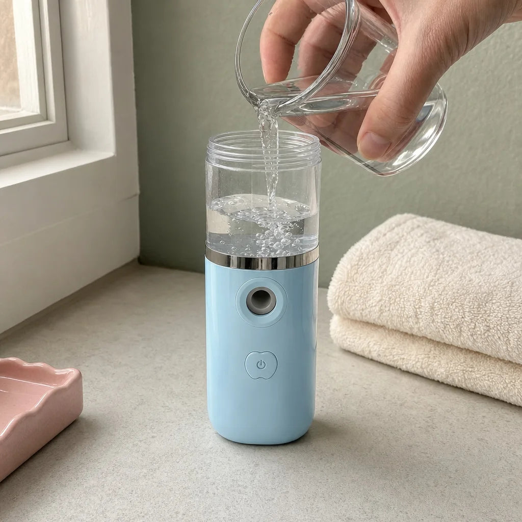 Brumisateur facial HydraNano rechargeable par USB 