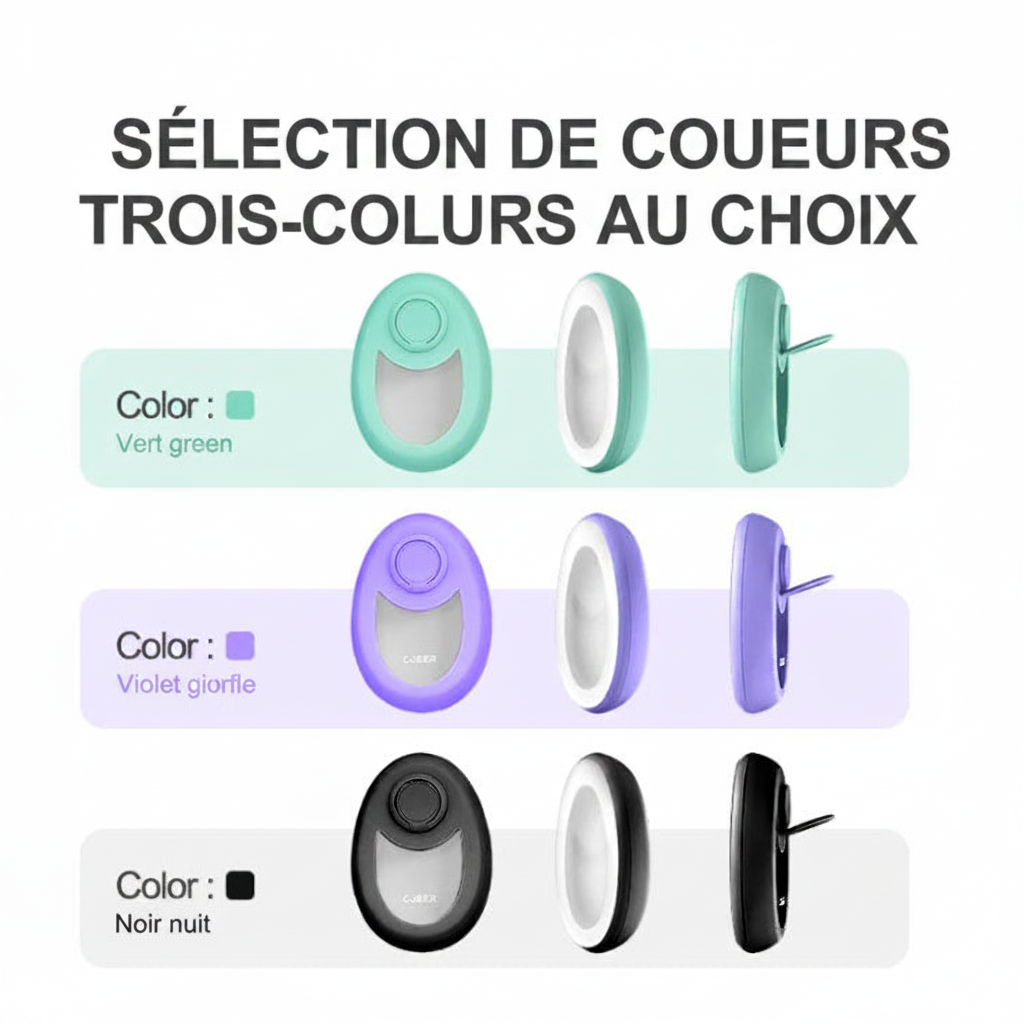 Sélection de couleurs en français