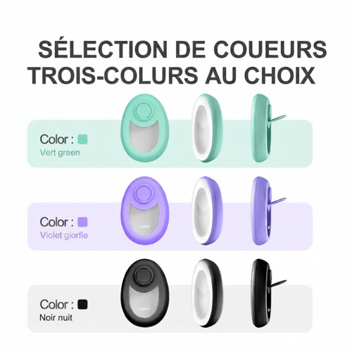 Sélection de couleurs en français